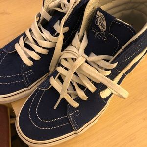 High top blue vans